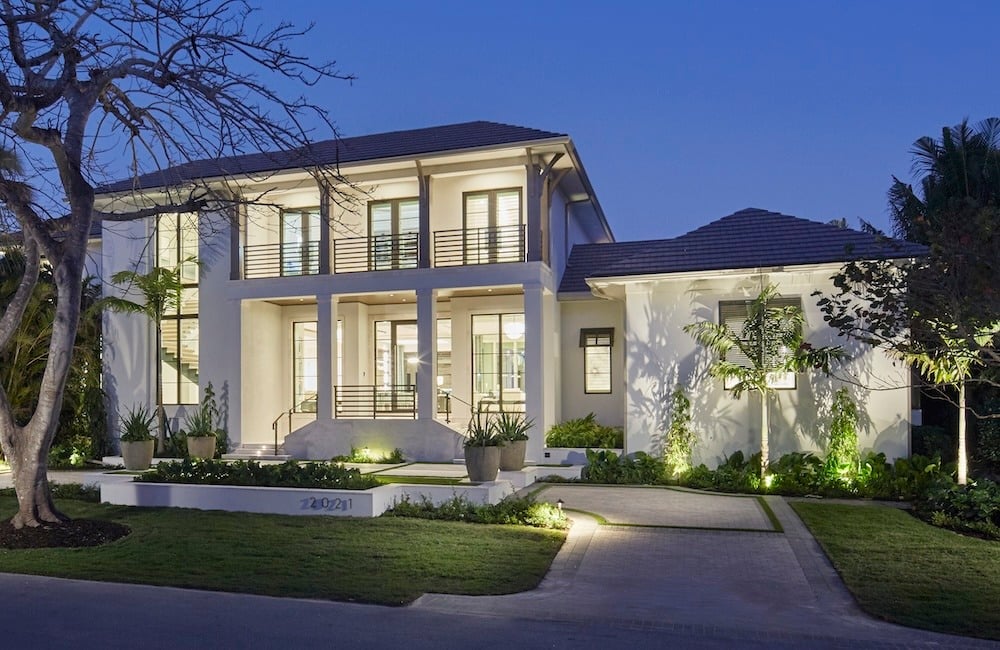 2021 Gordon Dr E Naples FL-print-007-024-FRONT DUSK 2-4200x2800-300dpi